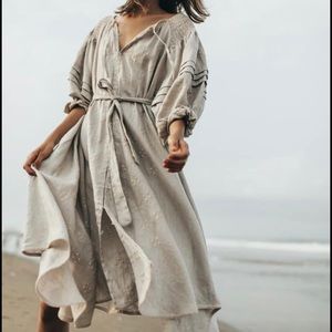 Innika Choo Hugh Jesmock Dot Midi Smock